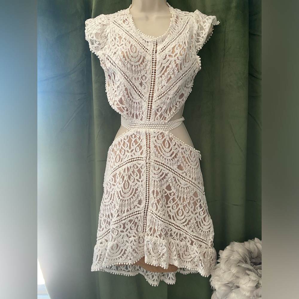 White dress